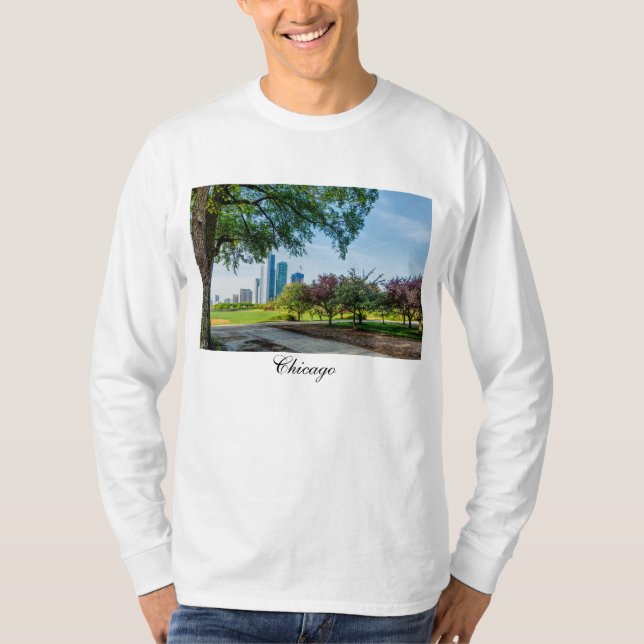 Grant Park morse Walk Långärmad Shirt T (Framsida)
