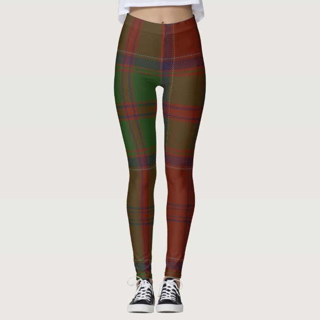 Grant Tartan Klan Play Leggings (Framsida)