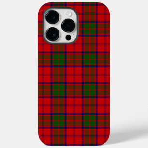 Grant tartan red grönt plaid