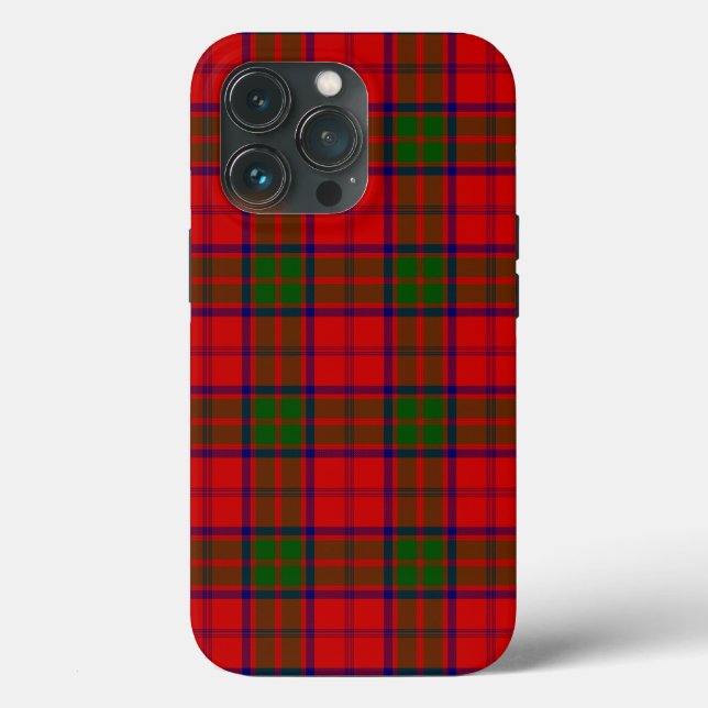 Grant tartan red grönt plaid (Baksida )