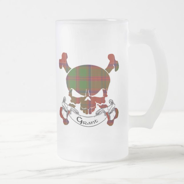 Grant Tartan Skull Mugg (Höger)