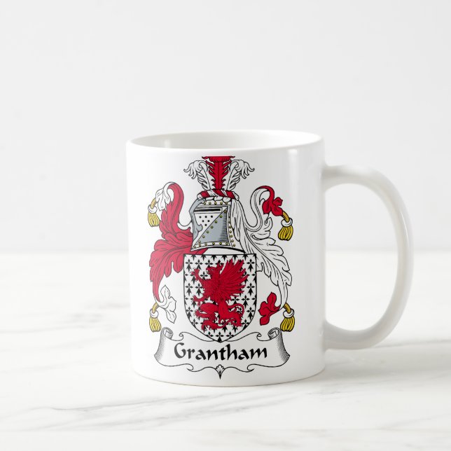 Grantham familjvapensköld kaffemugg (Höger)