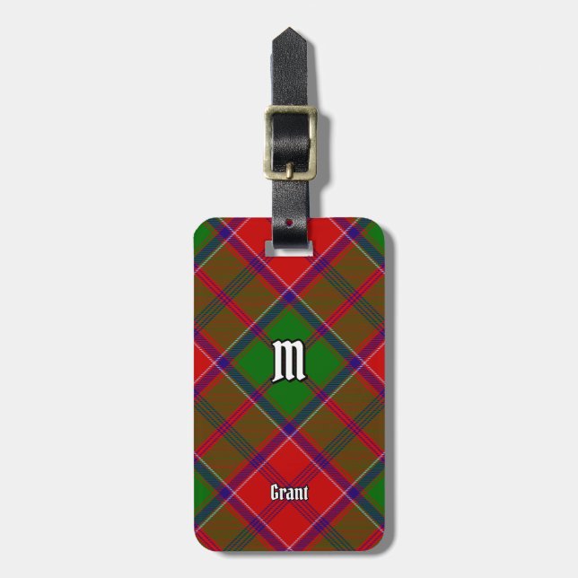 Grantklanens Tartan Bagagebricka (Vertikal Framsida)