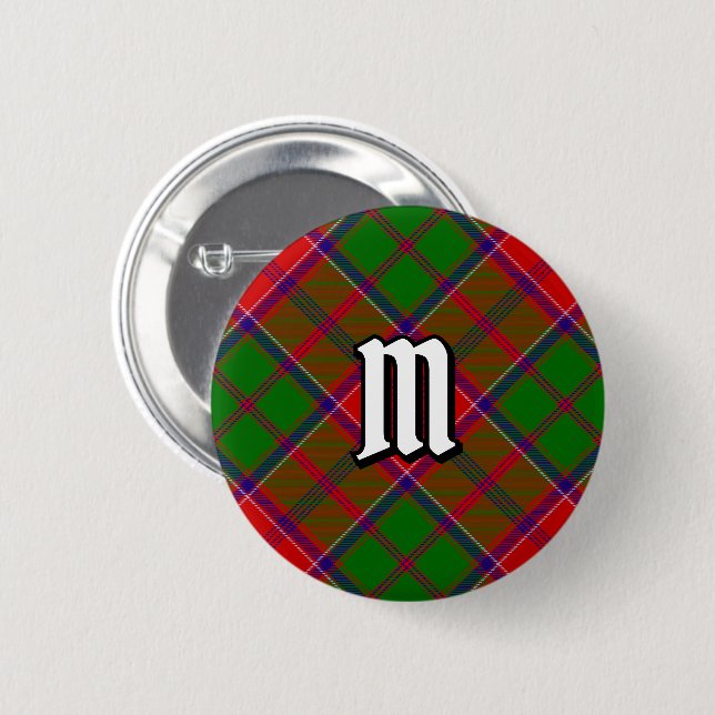 Grantklanens Tartan Knapp (Framsida & baksida)