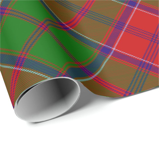 Grantklanens Tartan Presentpapper (Rullad Hörn)
