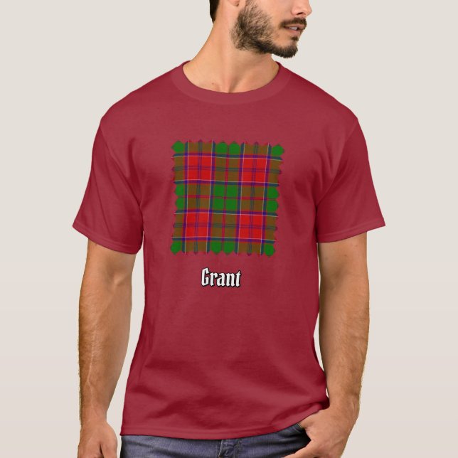Grantklanens Tartan T Shirt (Framsida)