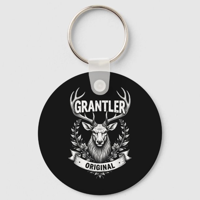 Grantler Original Bavarian Dialect Costume Nyckelring (Framsida)