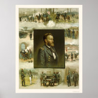 Grant's Career Scenes av L. Prang & Company 1885