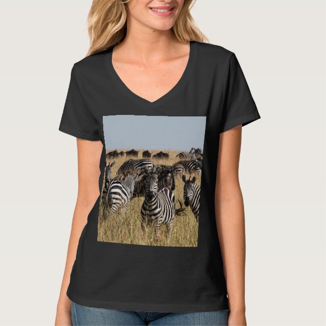 Grant's Zebra T Shirt (Framsida)