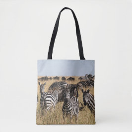 Grant's Zebra Tote Bag Tygkasse