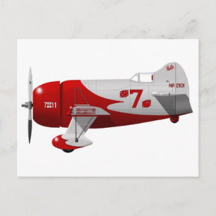 Granville Brothers Aircraft ’Gee Bee R-1’ Vykort