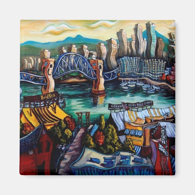 Granville Island Magnet (Framsidan)
