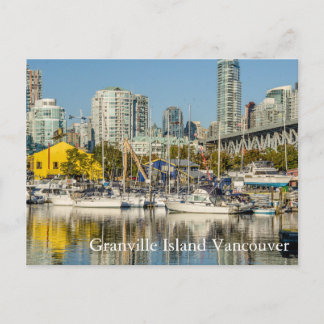 Granville Island Vancouver BC Vykort