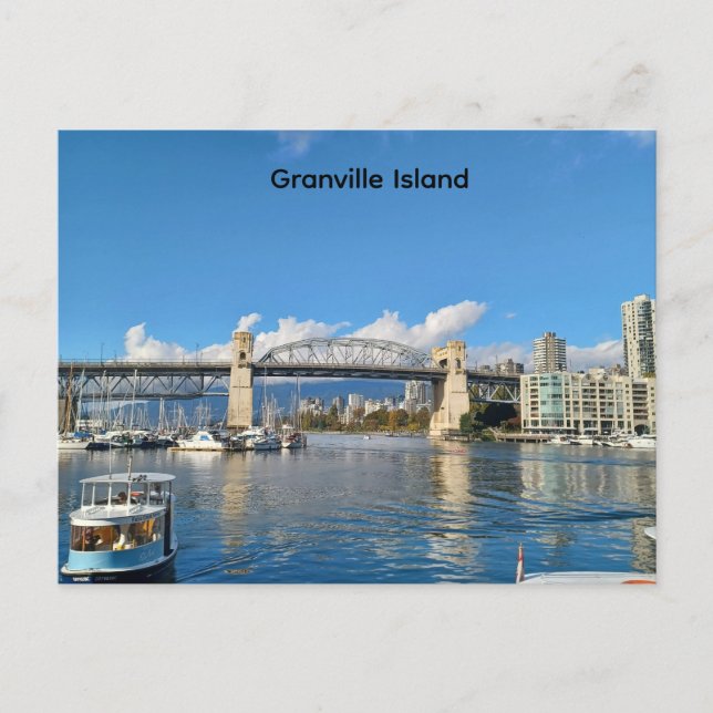 Granville Island Vykort (Framsida)