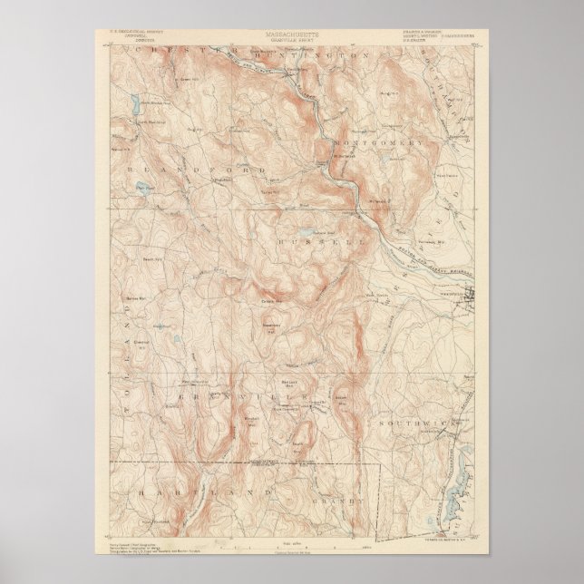 Granville, Massachusetts Poster (Framsidan)