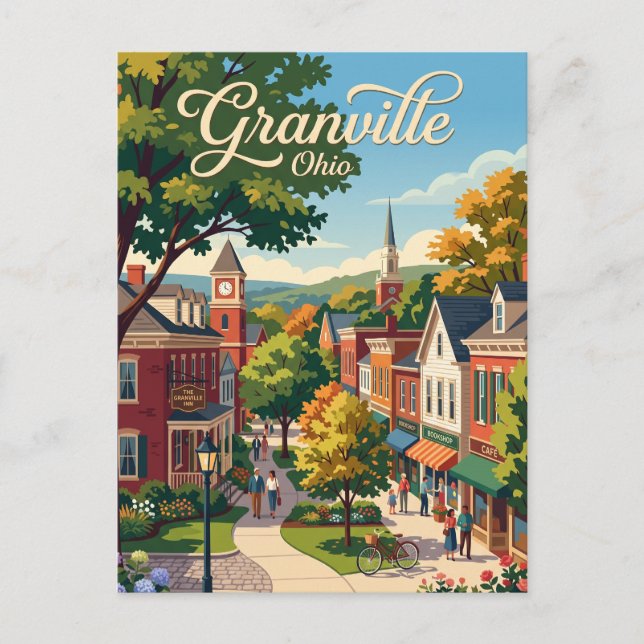 Granville, USA Vykort (Framsida)