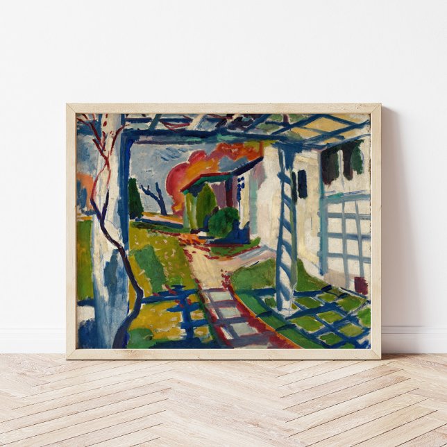 Grape Arbor | Henry Lyman Sauxen Poster (Skapare uppladdad)
