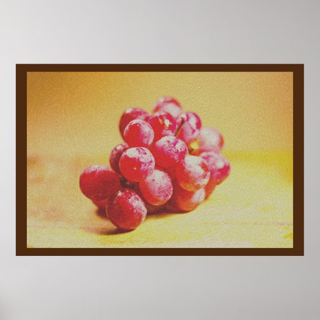 "Grape" Cute Photo. Köp nu Poster (Framsidan)