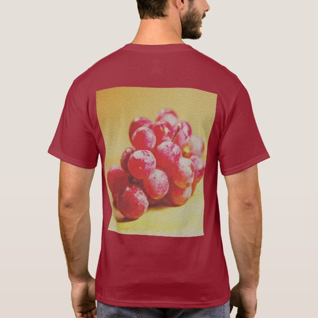 "Grape" Cute Photo. Köp nu T Shirt (Baksida)