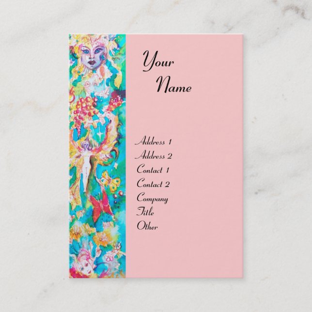 GRAPE FAIRY TABELL 1 VISITKORT (Framsida)