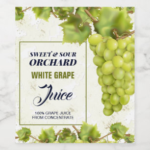 Grape Frukt Vin Etikett
