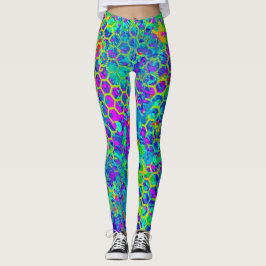 Grape Garden Abstrakt Leggings