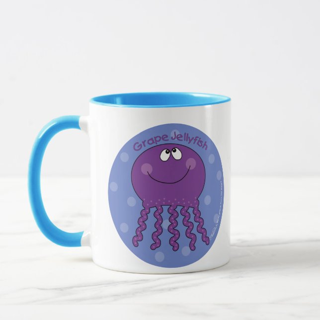 Grape Jellyfish Mugg (Vänster)