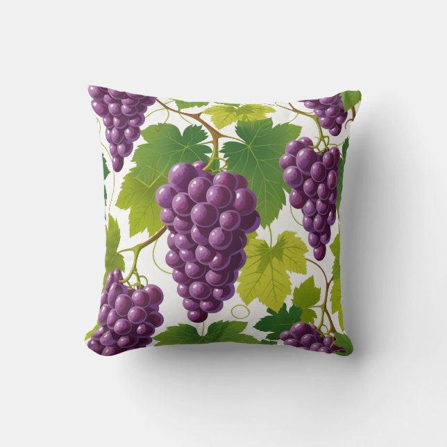 Grape Mönster Kudde (Framsida)