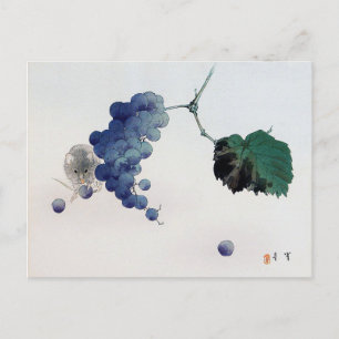 Grape och mus, Watanabe Seitei Vykort