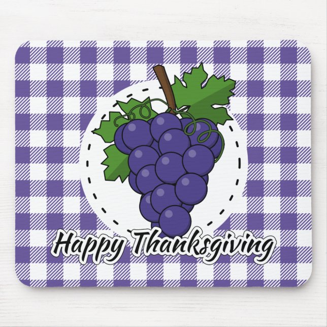Grape on Violet Play - Happy thanksgiving Musmatta (Framsidan)