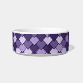 Grape Purple Square and Diamond Pattern