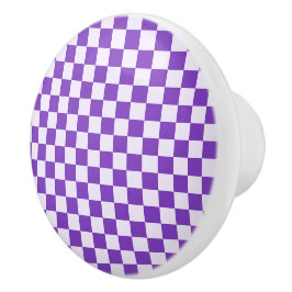 Grape soda checkerboard pattern knopp