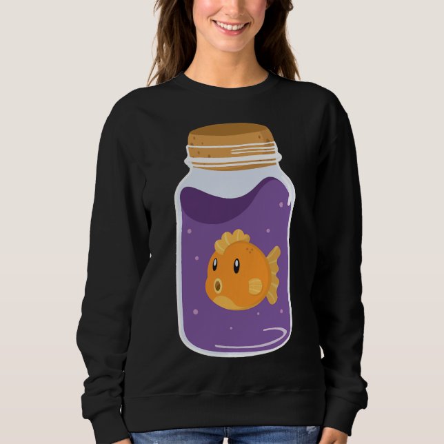 Grape Soda Goldfish T Shirt (Framsida)