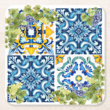 Grape Vine från Bright Mediterranean Sicilian Tile