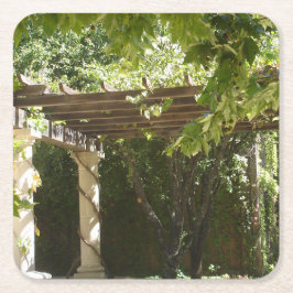 Grape Vine Napa Underlägg Papper Kvadrat