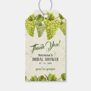 Grape Vineyard Garden Presentetikett