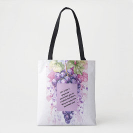 Grapefote Tote Bag - fräscha och inspirerande Tygkasse