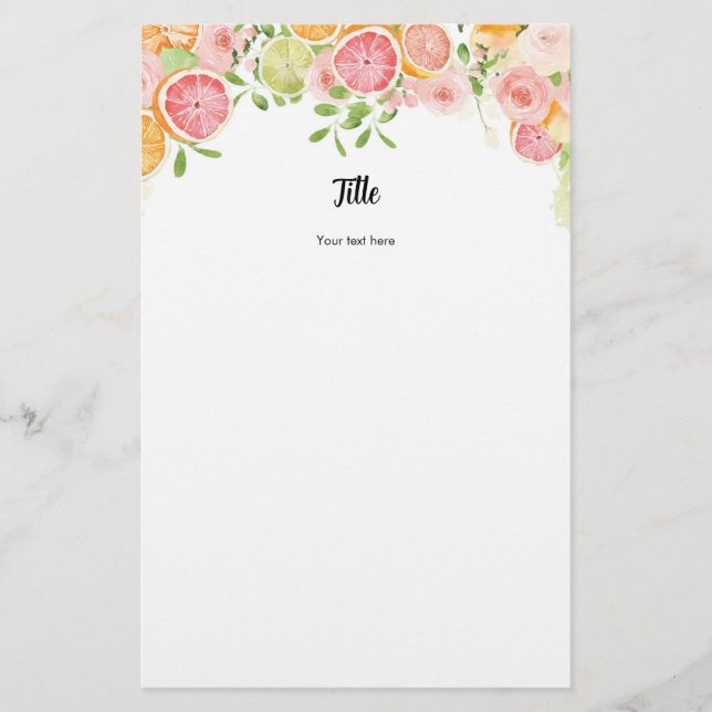 Grapefruit Citrus Möhippa Personlig Games (Framsida)