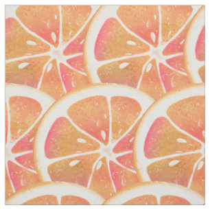Grapefrukt Citrus Fruit Segment Tyg