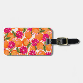 Grapefrukt vattenfärg bagagebricka