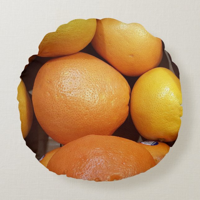 Grapefruktdekorativ kudde (Framsidan)