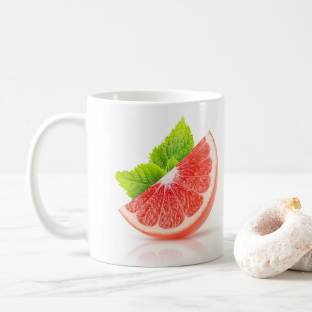 Grapefruktsegment Kaffemugg (Med munk)