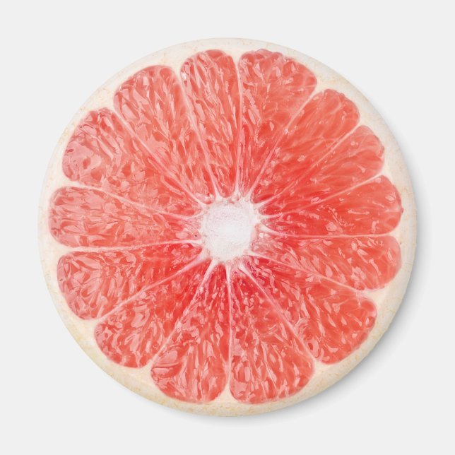 Grapefruktsegment Magnet (Framsidan)