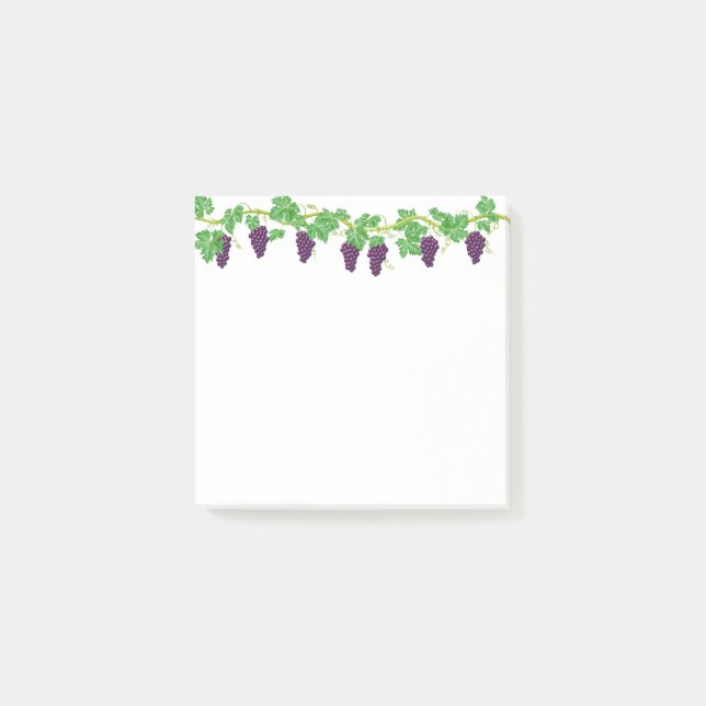 Grapes Post-it-Notes Post-it Block (Framsida)