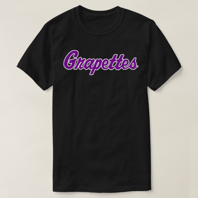 Grapettes Fastpitch T Shirt (Design framsida)