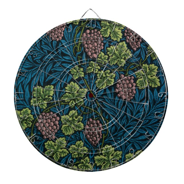 Grapevine (av William Morris) Darttavla (Framsidan)