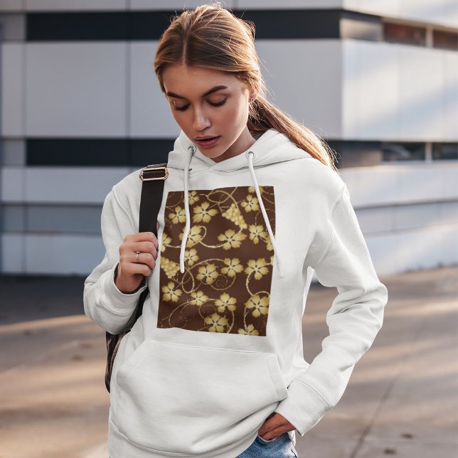 Grapevine Background Womens Hoodie T Shirt (Skapare uppladdad)