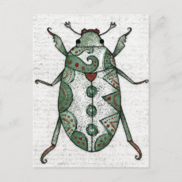 Grapevine Beetle Postcard Vykort