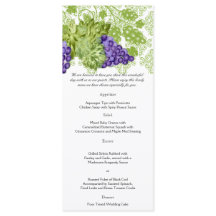 Grapevine Garden WedMenu