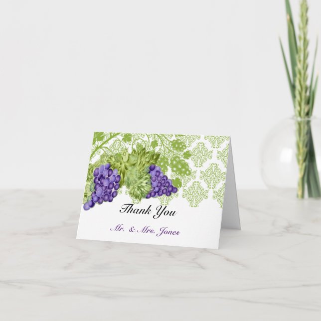 Grapevine Garden WedWedding Tack (Framsida)